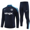 Chelsea Trainings Sweatshirt Quarter-zip 2024-25 Zwarte - Heren